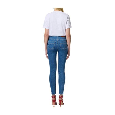 Elisabetta Franchi T-shirt T-shirt Donna stampa lettering Gesso - Francavilla Moda